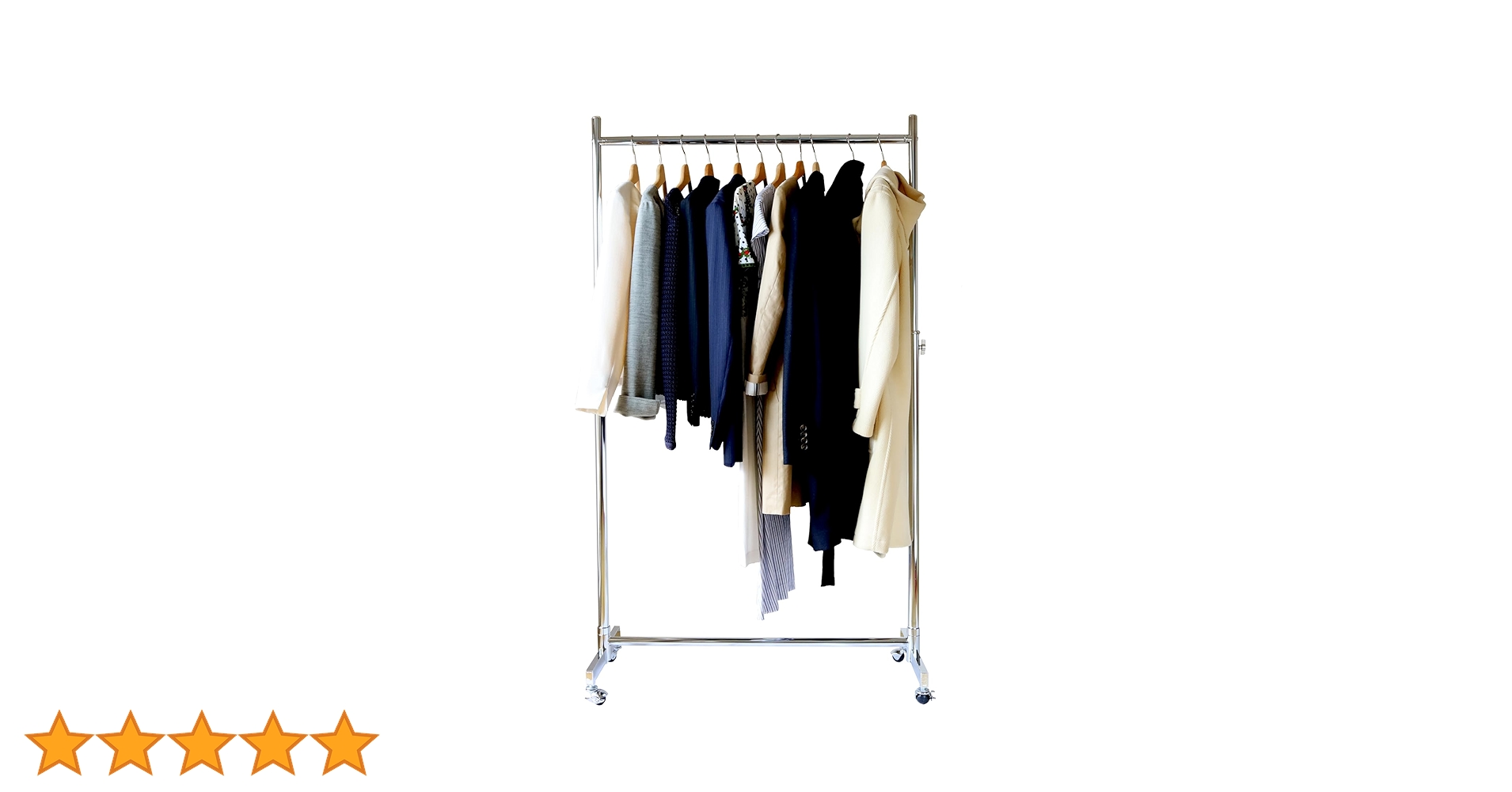 業務用ハンガーラック 幅96㎝ 耐荷重100kg 頑丈 丈夫 シルバー HR90 Amazon.co.jp: 業務用ハンガーラック ストロンガー 幅96㎝ 耐